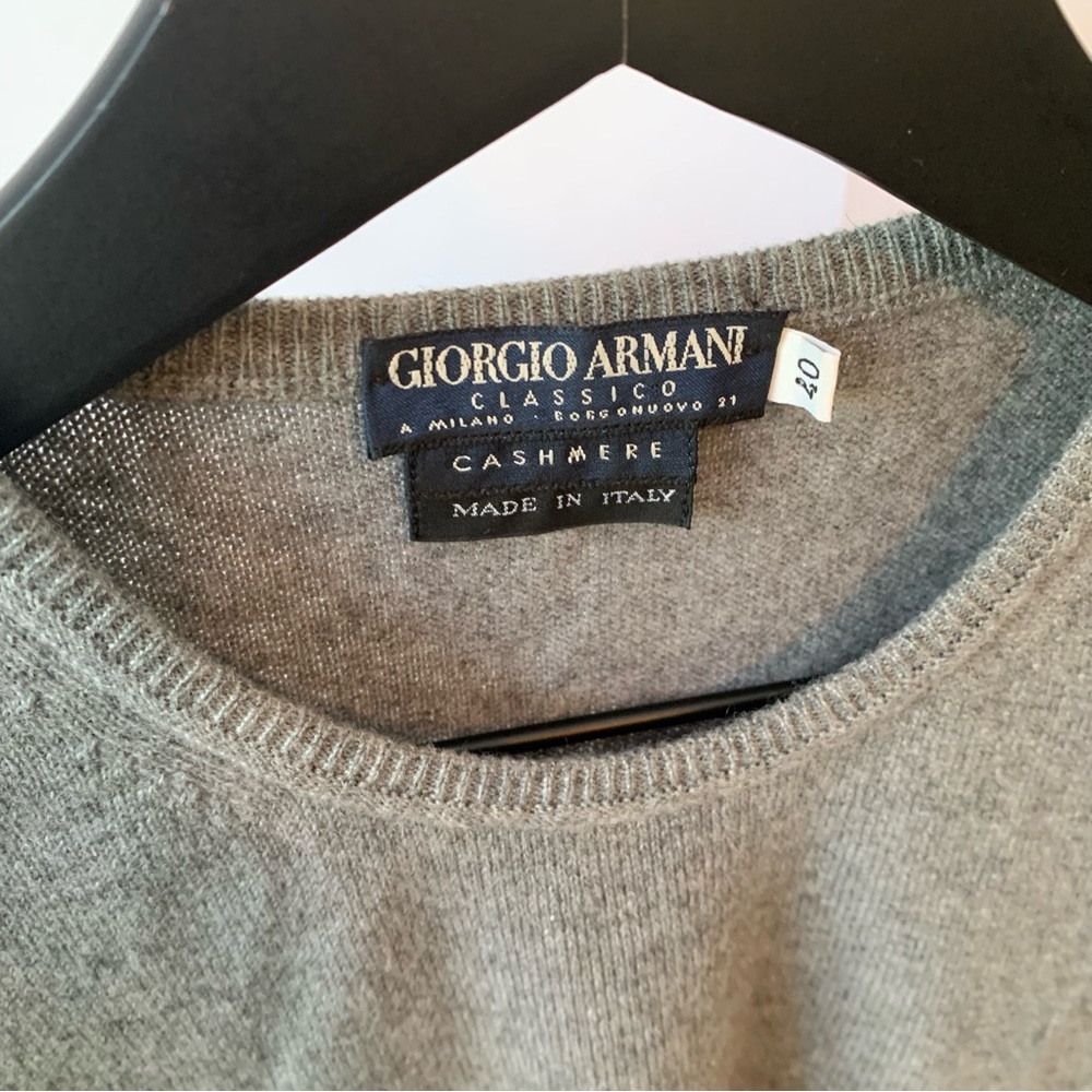 Giorgio Armani Women’s Short-sleeved Cashmere Jumper